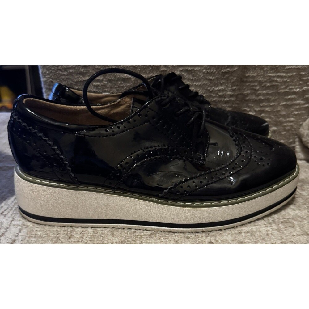 EUC Dadawen Oxford Sneaker Platforms Women Size 10 / 41